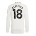 Günstige Manchester United Casemiro #18 3rd Fussballtrikot 2023-24 Langarm